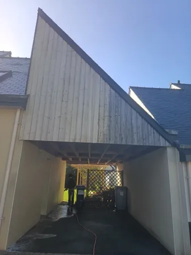 Nettoyage boiserie, Rennes, Façade services