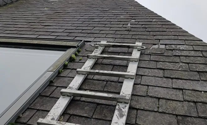 Bonjour aujourd'hui nous sommes à laillé, Rennes, Façade services